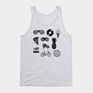 Retro 80's & 90's REMIX Design Tank Top